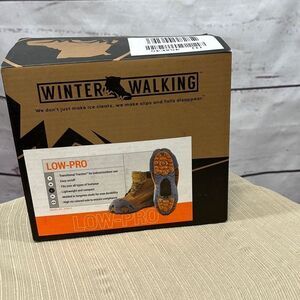 Winter Walking ice cleats new in box fits‎ men’s 9.5-11 or women’s 11.5